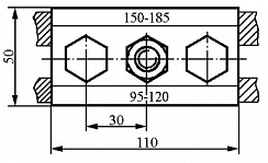 Зажим переходной КС-069-1 (ПАМ)