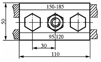 Зажим переходной КС-069-1 (ПАМ)